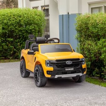 Dětské elektrické autíčko Ford Ranger Lift žlutý 2x35W