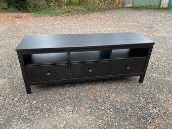 IKEA Hemnes TV stolek- černohnědý