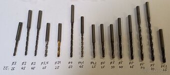 Tvrdokovové vrtáky pr.3mm až 13mm - 1