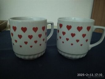 2x retro hrnky, 0,25 l - 1