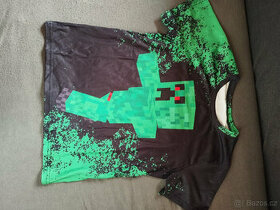 Minecraft Creeper tričko vel.140