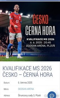 Lístky na fotbal