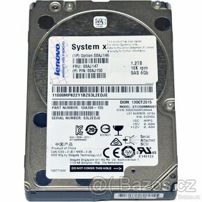 SAS HDD 1,2TB, 2.5, 10K, 6G, Lenovo - 1