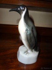 Soška ptáček porcelán - 1