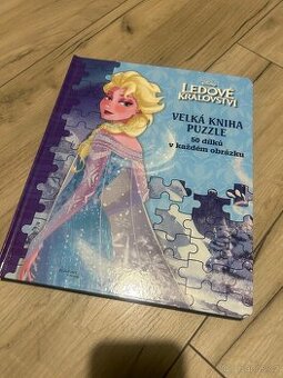 Frozen - Ledové království - kniha s puzzle
