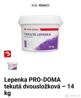 Tekutá lepenka dvousložková