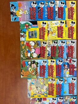 Mickey Mouse časopisy – retro sbírka z 90. let, více než 33