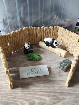 Schleich, výběh s Pandama