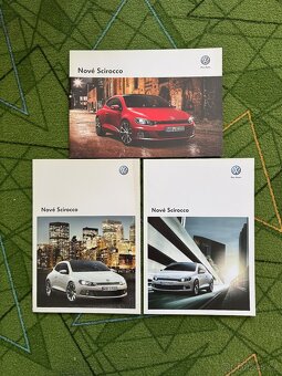 VW W12, VW Scirocco, VW Sharan a VW Touran prospekty
