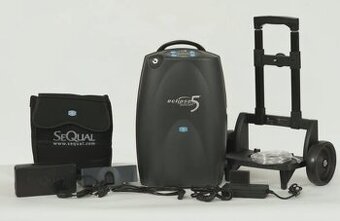 Přenosný kyslíkový přístroj Eclipse 5 + oxymetr ZDARMA