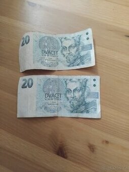 20 Kč bankovky