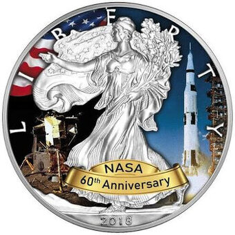 Prodám stříbrnou sadu 14 x 1 oz dollar EAGLE