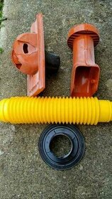 Nový odvětrávací komplet, komínek