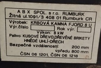 Krbová kamna