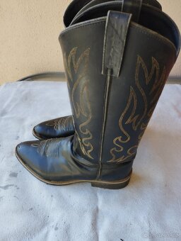 Prodám  westernové věci -boty,uzda, poprsák...