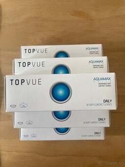 Denní kontaktní čočky TopVue Aquamax 180 ks