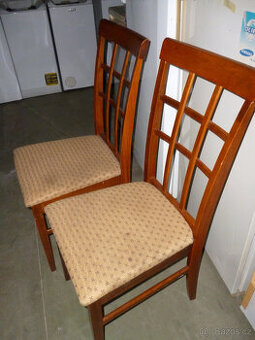 2 x čalouněná židle