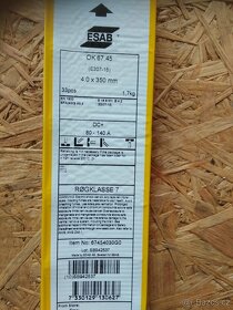 Svařovací elektrody na ocel