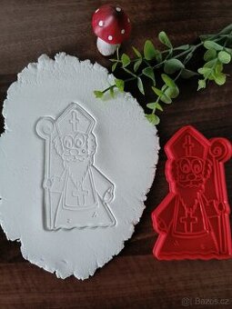 Vykrajovátka Mikuláš, anděl a čert