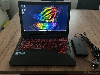 HERNÍ Asus 15.6" FHD IPS-RAM 16GB-GTX 1050 GDDR5-SSD+1TB