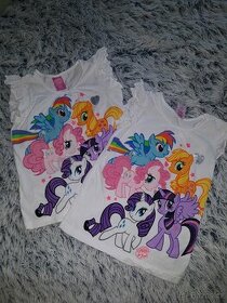 Oblečení pro dvojčata vel.122/128