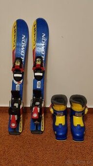 Dětské lyže 67 a boty 170