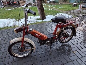 Babetta 207 s kartičkou, červená původní 4.