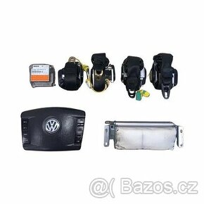 Airbagová sada pásy řídící jednotka VW Touareg 7L r.v. 2006