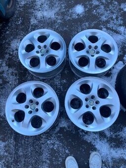 Alu kola 17 5x98 na ALFA ROMEO 147 156 Gr ORIGINÁLNÍ DISKY