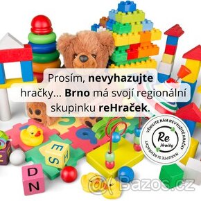 Víte, že v Brně máte regionální skupinku reHraček?