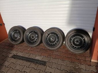 FIAT TIPO / FIAT 500L PLECHOVÉ DISKY R16" SE ZIMNÍMI PNEU