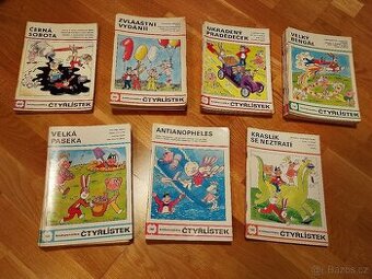 Čtyřlístek - časopisy 1981 - 1988