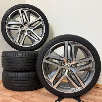 PEUGEOT 308 5x108 R18 ET48+LETNÍ 225/40R18 6,5/6mm