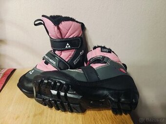 Dětské lyžařské běžkařské boty Fischer Snowstar EUR 32