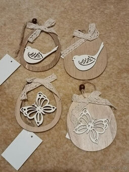 Ozdoby na Velikonoce 4ks