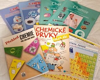 Sada 6 ks učebnic CHEMIE pro ZŠ - NOVÉ