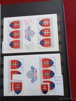 Sbirka známek Slovensko.