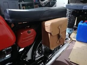 Brašny na Jawa Mustang, nebo bateta