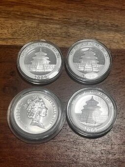 Nabízím konvolut ryzího stříbra 1170g