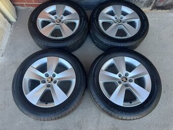 Alu 16" 5x100 škoda ORION letní 80% SCALA TOP