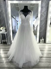 Princeznovské svatební šaty - 1