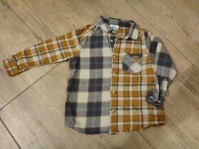 Chlapecká kostkovaná flanelová košile 24–36 MĚSÍCŮ - 1