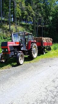 Zetor 8011 a vlek 7 t