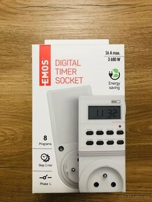 Digitální spínací zásuvka EMOS P5501