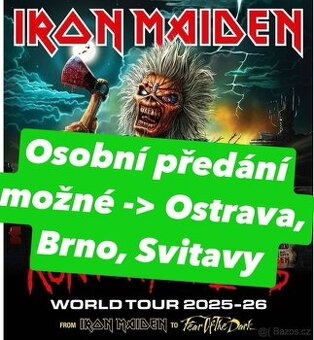 Iron Maiden Praha -> 2x stání (Prodám)