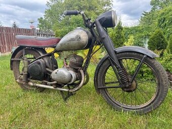 ČZ 150C, 1951, PŮVODNÍ STAV
