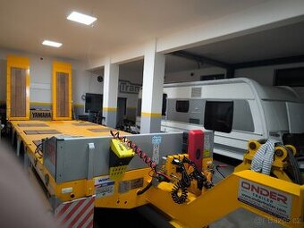 Podvalnik přives na přepravu stavebních stroju - 1