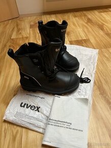 pracovní kotníčkové bezp. boty UVEX vel. 40 úplně nové