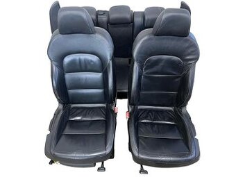 Sedačky černá kůže Škoda Superb 2 kombi r.v. 2010
