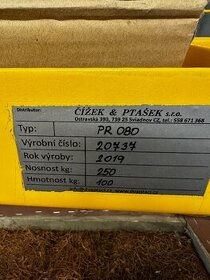 plošina - 1